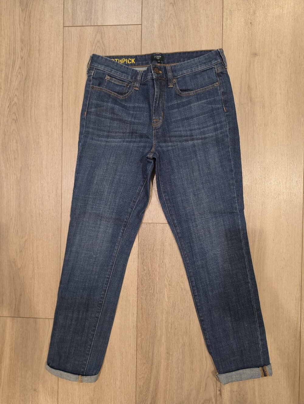 J.Crew Toothpick Stretch Jeans Size 30 Dark Wash Skinny